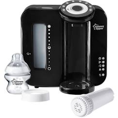 Puériculture-TOMMEE TIPPEE Perfect Préparateur Chauffe Biberons, Perfect Prep, Noir