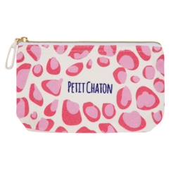 -Pochette en coton Petit Chaton - Draeger Paris - Pour enfant - Rose