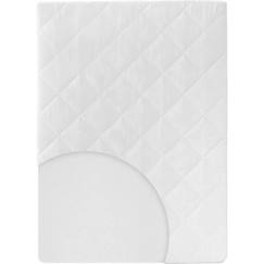 Chambre et rangement-Literie-Matelas-ROBA Matelas de Parc Bébé 75 x 100 cm - Déhoussable - Blanc