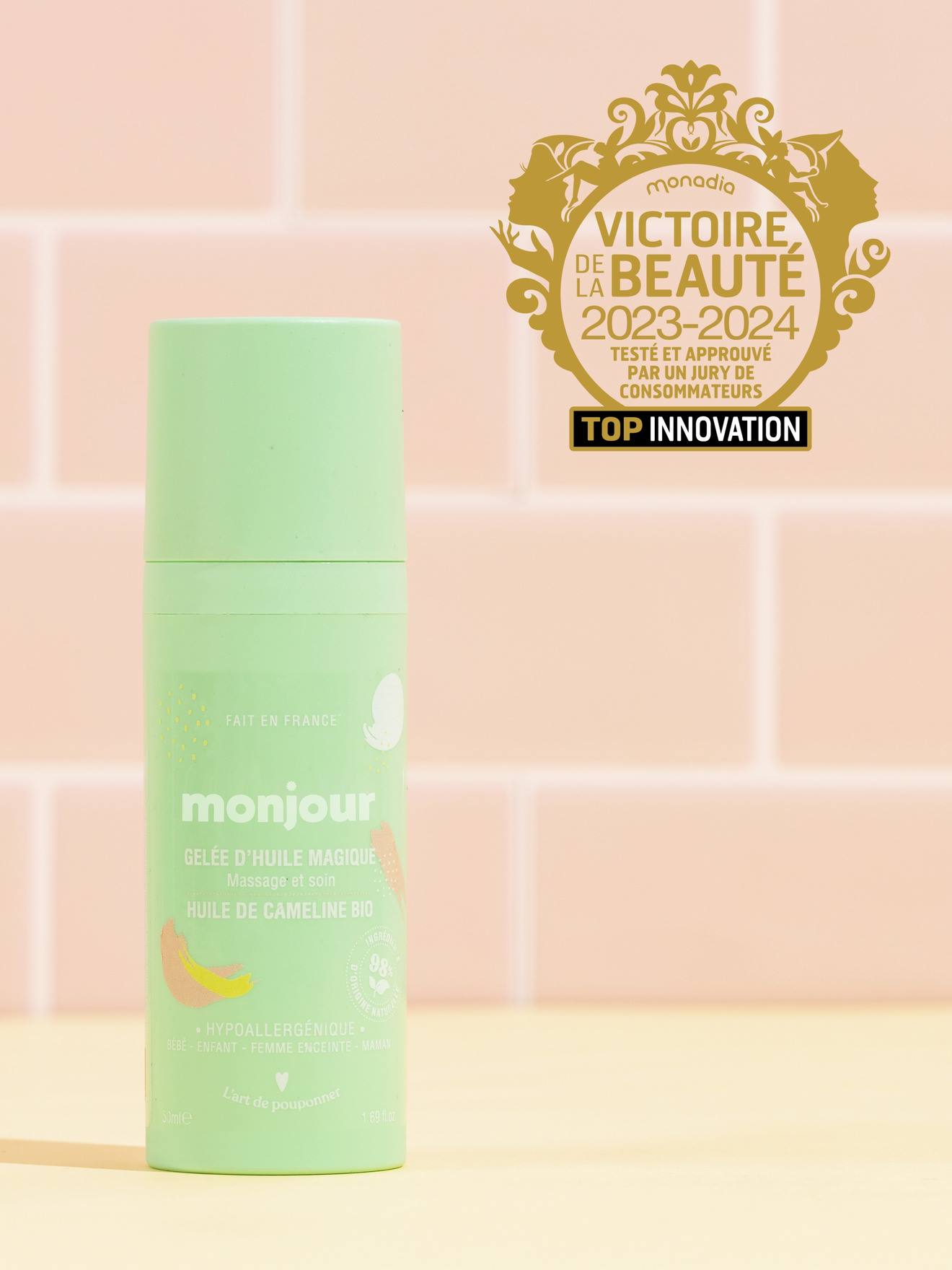 Gelée d'huile magique 50ml vert (Monjour) - Image 1
