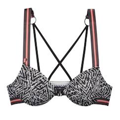 Soutien-gorge avec coque moulée et ouverture devant Rumba - PETIT BEGUIN - Fille - Noir - Avec armatures  - vertbaudet enfant