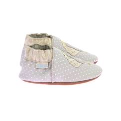 Chaussures-Chaussures fille 23-38-Chaussons-ROBEEZ Chaussons Peacock Season gris