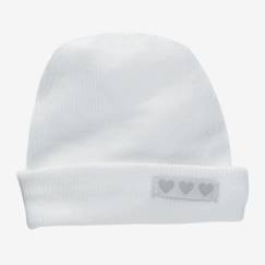 -Bonnet - TROIS KILOS SEPT - Blanc - 100% coton - Bébé - Mixte - Automne / Hiver