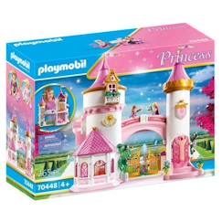 Jouet-PLAYMOBIL 70448 Palais de princesse, 265 pièces, 2 personnages inclus, Dès 4 ans