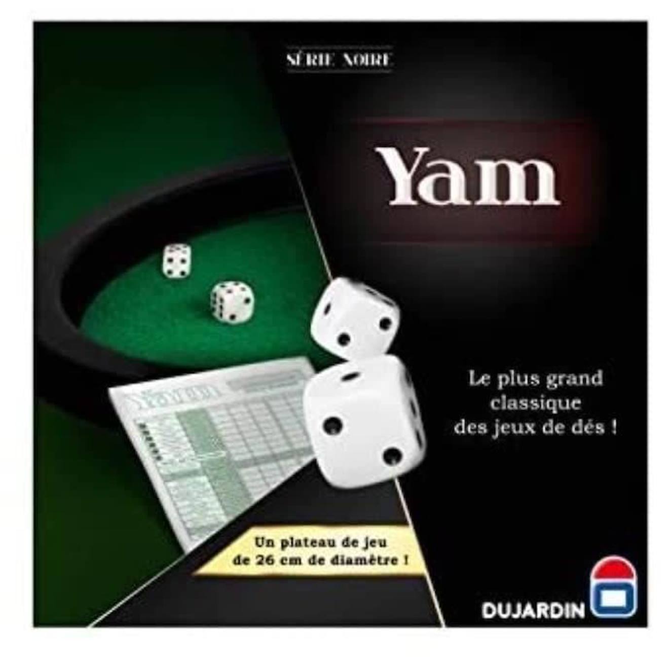 Dujardin - Serie Noire Yam 420 - Jeu De Dés - Dujardin - Lancez Les Dés Et Remplissez Votre Feuille De Marque Dans Ce Grand Classique ! Blanc