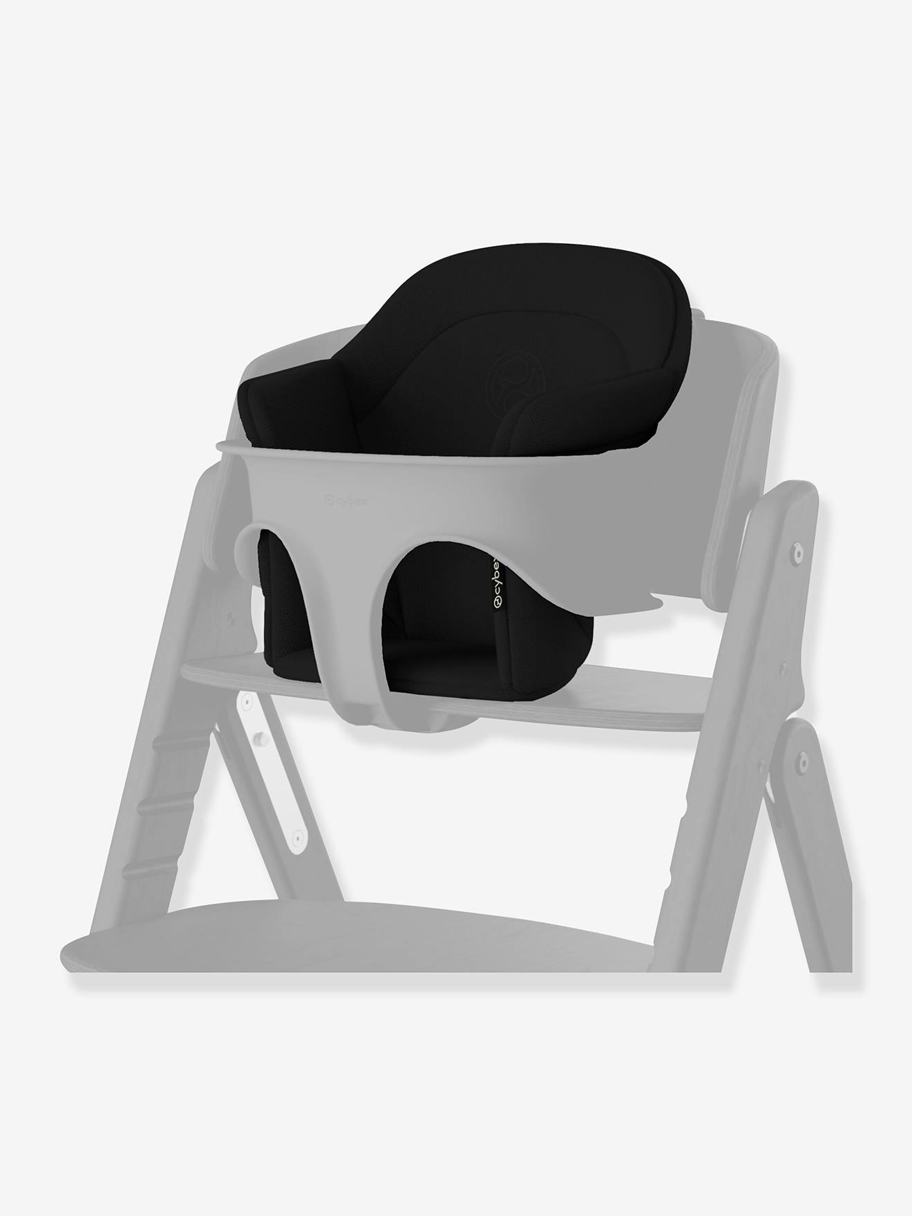 Coussin confort Click & Fold noir