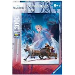 Jouet-Puzzle La Reine des Neiges 2 - Ravensburger - 200 pièces XXL - Forêt mystérieuse - Enfant 8 ans et plus