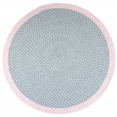 -TAPIS BRENDA ROSE Diamètre 120 cm Nattiot