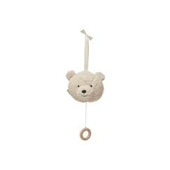 Jouet-Peluche Musicale - Teddy Bear - Naturel - Blanc - 0 mois - Apaisant