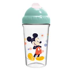 Puériculture-TASSE A PAILLE 295 ML ANTI-FUITES MICKEY