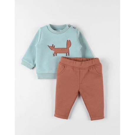 Bébé-Ensemble-Set sweatshirt + jogging, renard