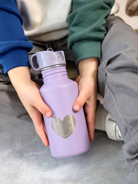 Gourdes LÄSSIG en inox Adventure autobus+Adventure Tipi+bleu jean+Happy Prints bleu nuit+Happy Prints caramel+Happy Prints olive+jaune+marine+mauve+rose+rose poudré+vert 38 - vertbaudet enfant 