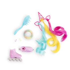 Jouet-Poupons et poupées-Accessoires Coiffure Arc-en-ciel pour poupée Corolle Girls - Multicolore - Blanc - 4 ans - Enfant - Fille