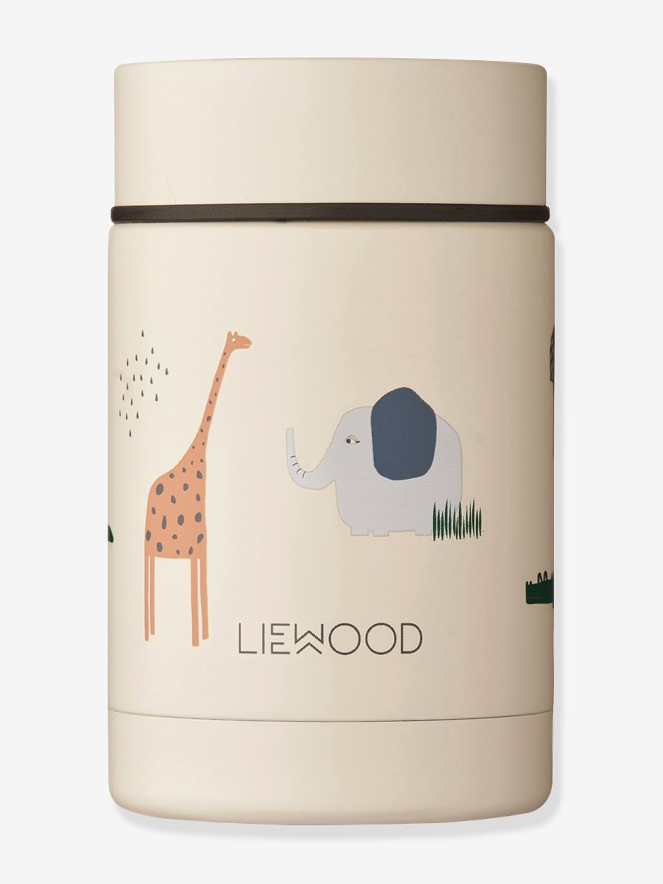 Boite alimentaire en acier Nadja - beige