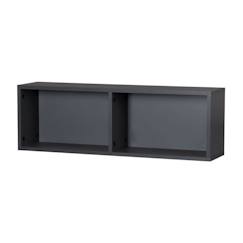 Chambre et rangement-Rangement-Étagère Bébé Murale 'Jara' - ROBA - Anthracite - Bois