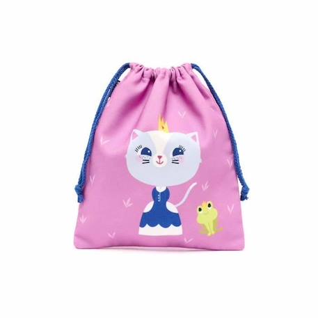 Fille-DRAEGER PARIS - Sac Imperméable Enfant - Princesse - 30,5 x 0,5 x 40,5 cm