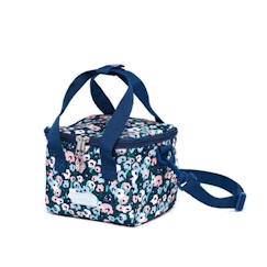 -Sac à Goûter Enfants - DRAEGER PARIS - Fleurs - 17 x 13 x 13 cm - Polyester & polyuréthane recyclés