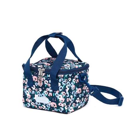 Fille-Sac à Goûter Enfants - DRAEGER PARIS - Fleurs - 17 x 13 x 13 cm - Polyester & polyuréthane recyclés