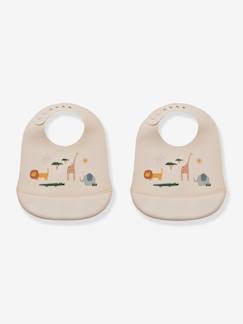 Puériculture-Lot 2 bavoirs Tilda en silicone -