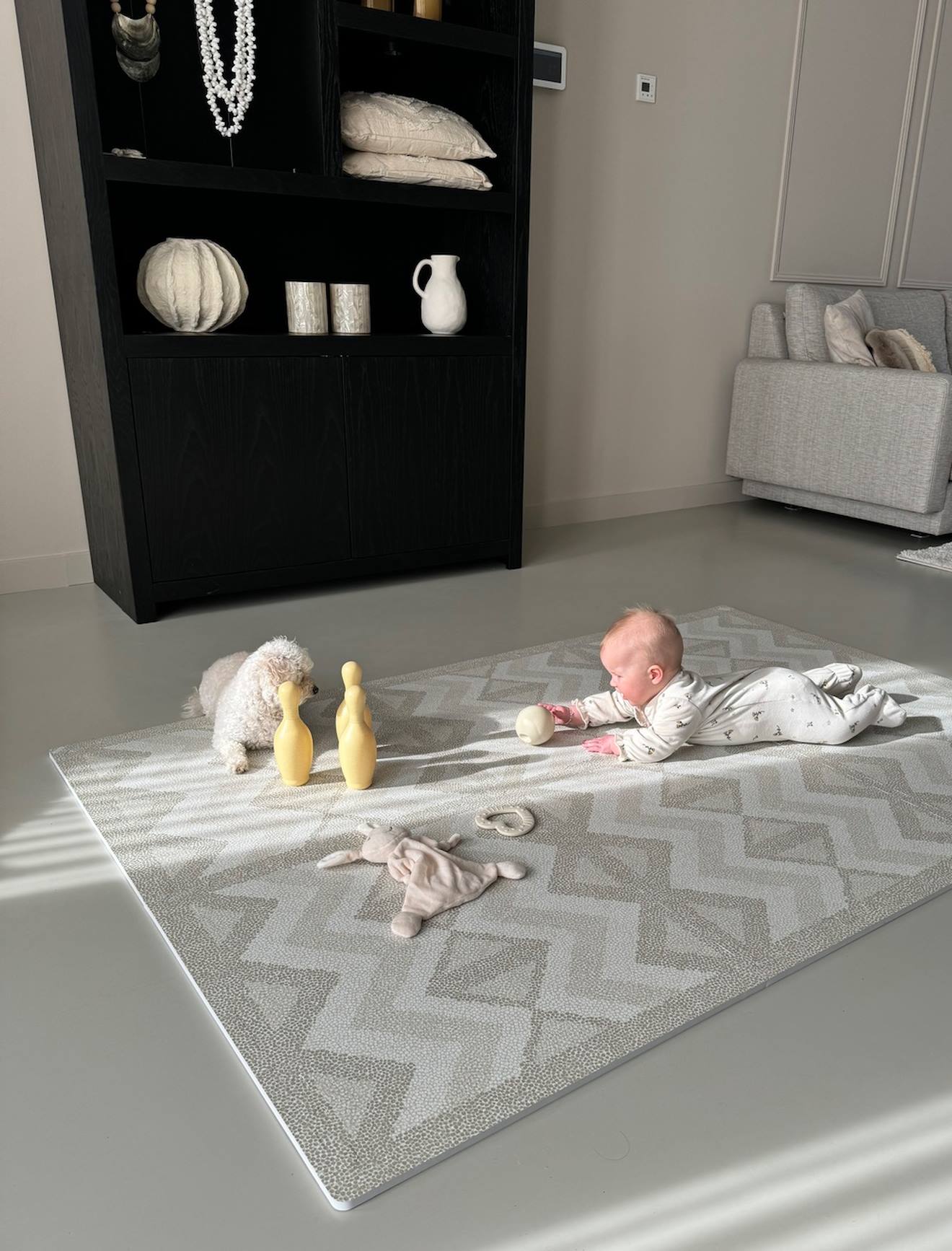 Tapis de jeu puzzle Kilim vert (Eeveve) - Couverture