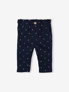 Bébé-Pantalon, jean-Pantalon paperbag en velours bébé