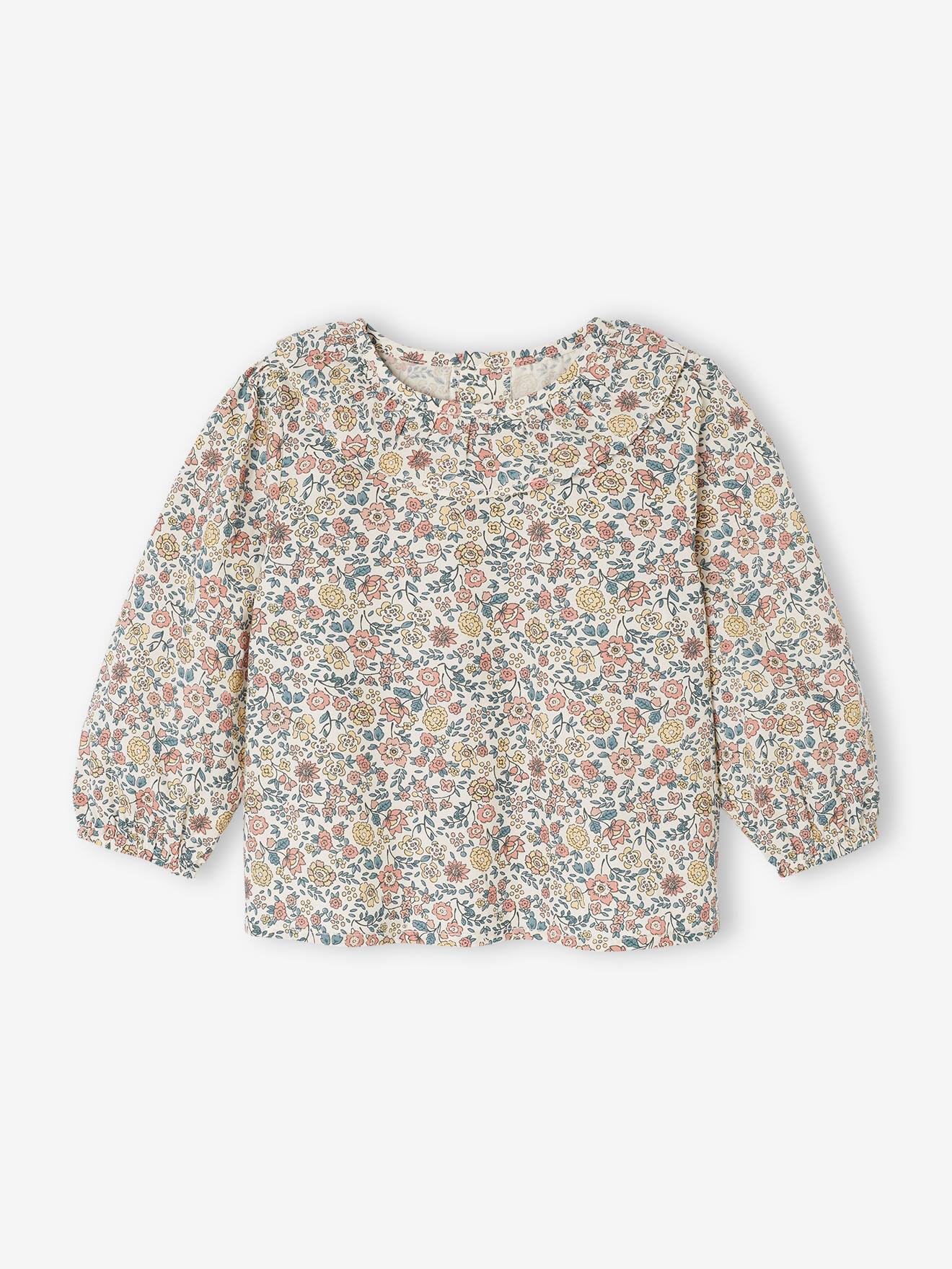 Ensemble Bébé VERTBAUDET - Salopette En Velours + T-shirt Cow-boy - 2 Pièces 100% Coton - Pour Garçon Ou Fille