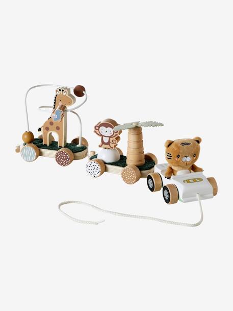 Vertbaudet - Train d'éveil en bois FSC® - TANZANIE bois