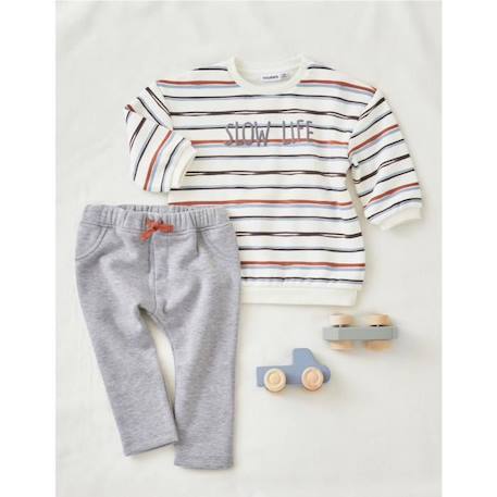 Bébé-Set sweat rayé + jogging