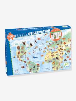 Jouet-Puzzle 100 pièces Les animaux du monde