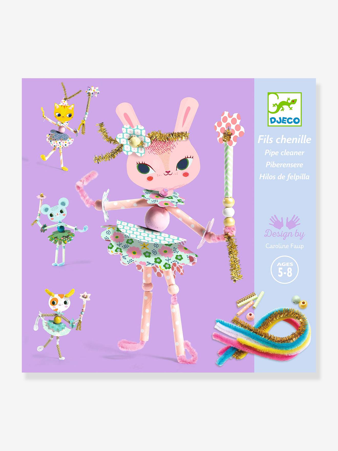 Jeu d'enfilage Mes fées à moi violet