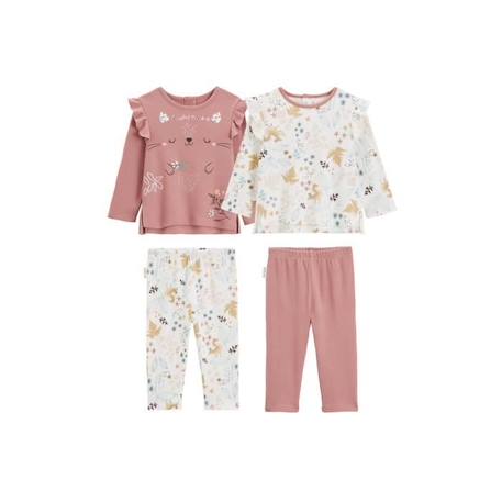 Bébé-Lot de 2 pyjamas bébé Bloom