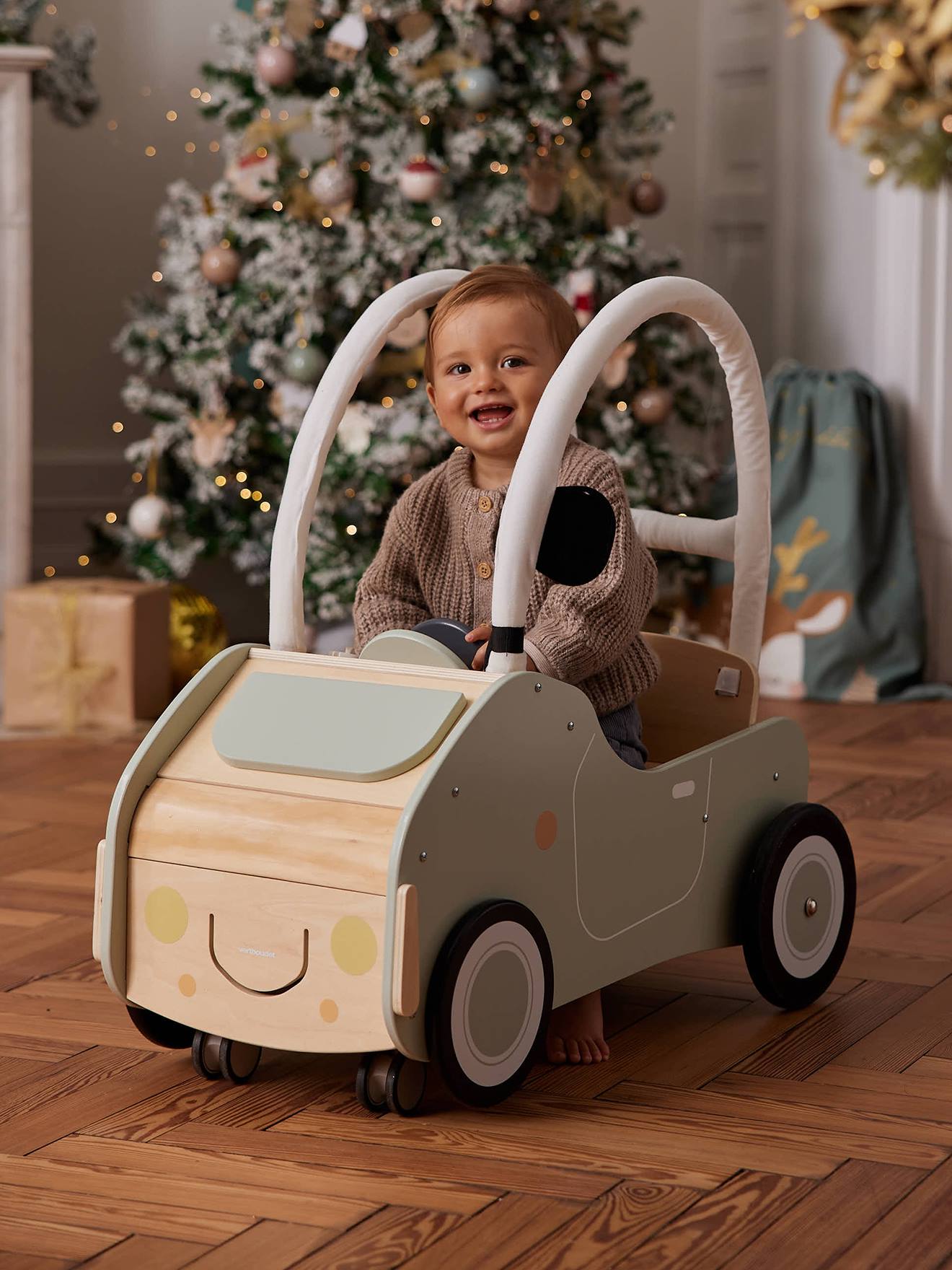 Porteur voiture géante en bois FSC® bois