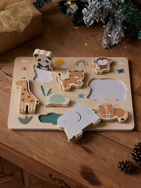 Vertbaudet - Puzzle chunky TANZANIE en bois FSC® bois