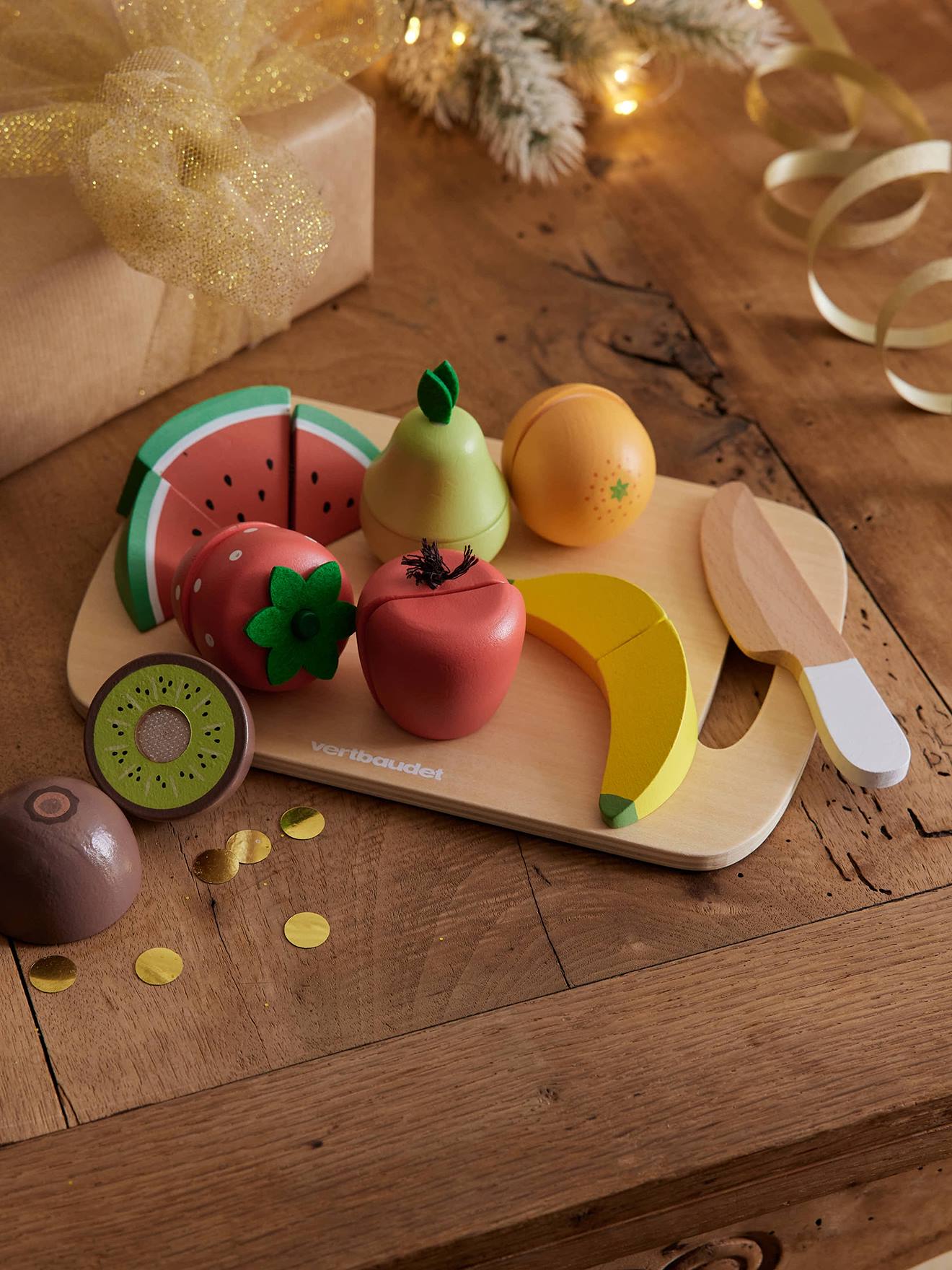 Fruits à couper en bois FSC® bois - Vertbaudet