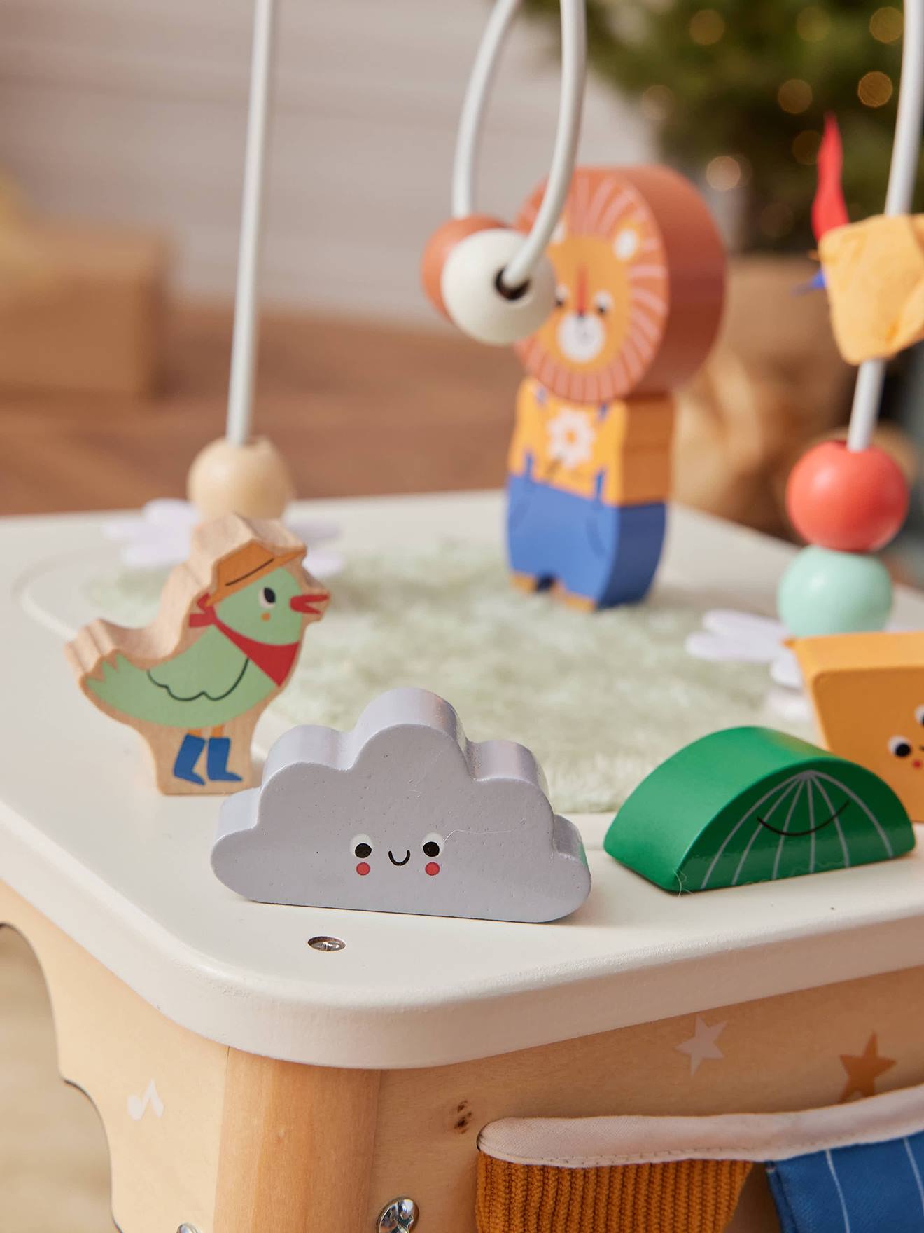 Cube D'activités Montessori TGTT - Bois, 8 Jeux, 1-4 Ans, éducatif, Sensoriel