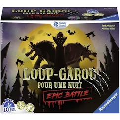 -Loup-Garou pour une Nuit - Epic Battle - Ravensburger - Jeu d'ambiance Enfants et Adultes - Jeu de rôle - 3 à 10 joueurs dès 9 ans