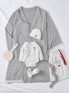 -Kit maternité maman et bébé ENVIE DE FRAISE