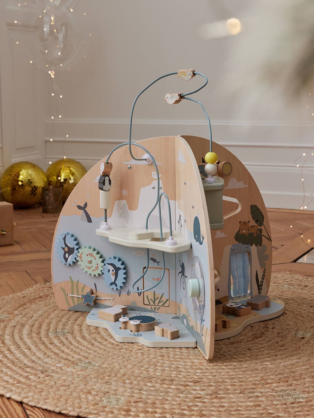 Le monde des animaux en bois FSC® bois (Vertbaudet) - Image 1