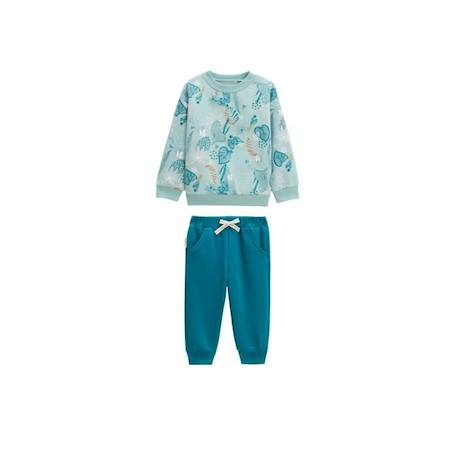 Bébé-Ensemble-Ensemble bébé sweat-shirt et pantalon en molleton Roméo