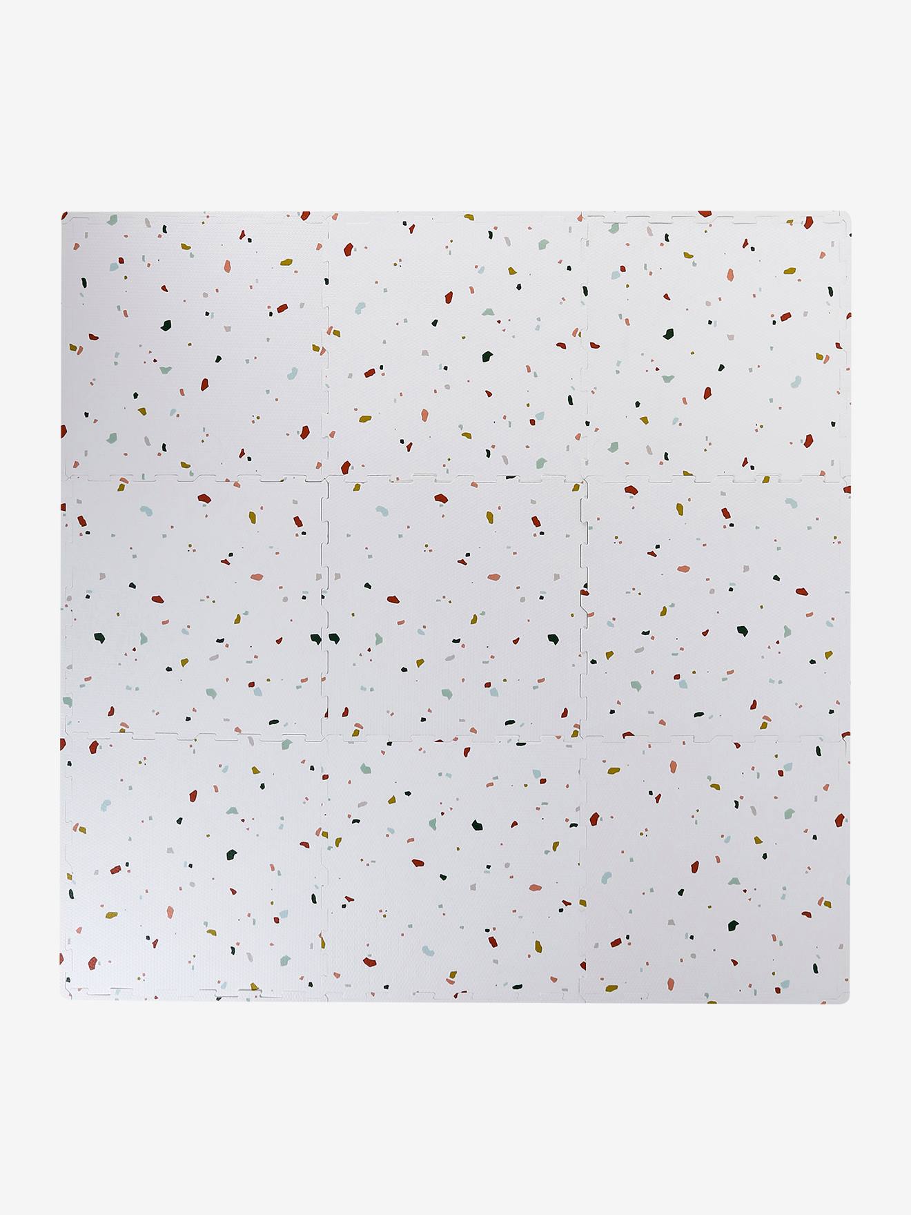 Vertbaudet - Grand tapis 9 dalles en mousse terrazzo