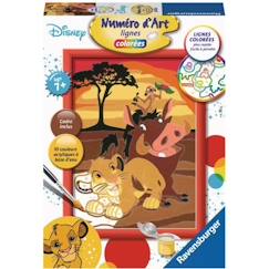 Jouet-Kit de peinture par numéro Ravensburger - Le Roi Lion - Mixte - A partir de 7 ans