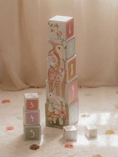 Jouet-Premier âge-Premières manipulations-Cubes à empiler en carton -