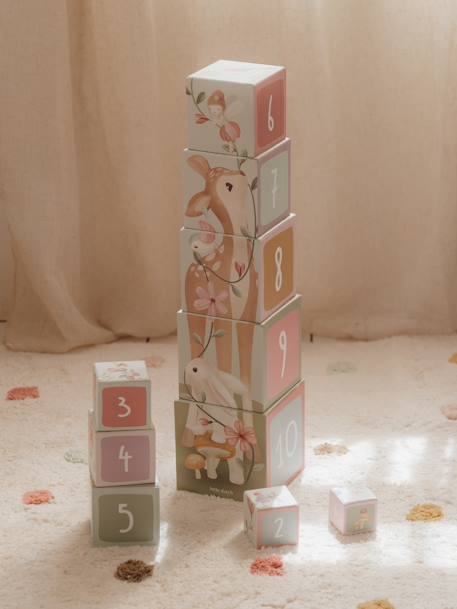 Little Dutch - Cubes à empiler en carton - fairy garden