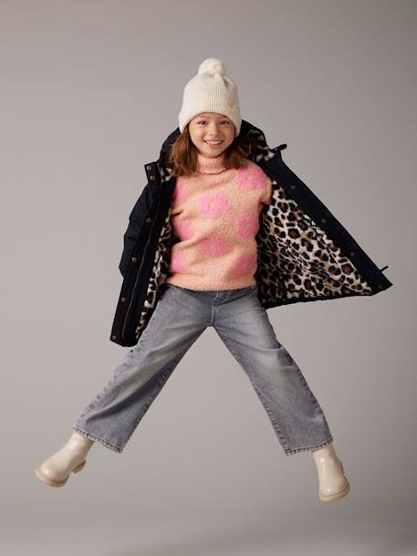 Fille-Jean fille large 