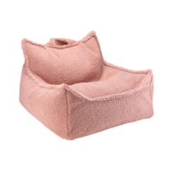 Chambre et rangement-Pouf enfant bouclette DOUX rose