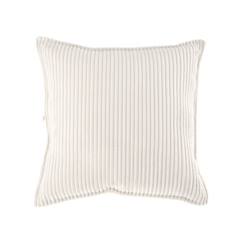 Linge de maison et décoration-Coussin velours côtelé BLOCK Marshmallow