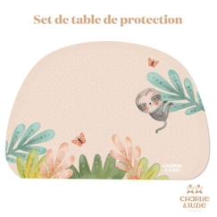 Linge de maison et décoration-Set de table Paresseux