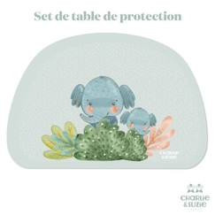 Linge de maison et décoration-Set de table Éléphanteau