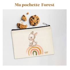 -Pochette zippée gouter Lapin