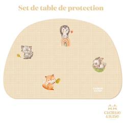 Linge de maison et décoration-Set de table Animaux de la forêt